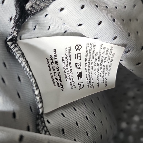 Jordan Mesh Basketball Jersey Black & Gray #23 Size XXL NWT - Picture 8 of 11